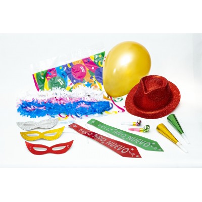Bolsa de cotillón Sombrero y Corbata - www.bolsasdecotillon.com 2