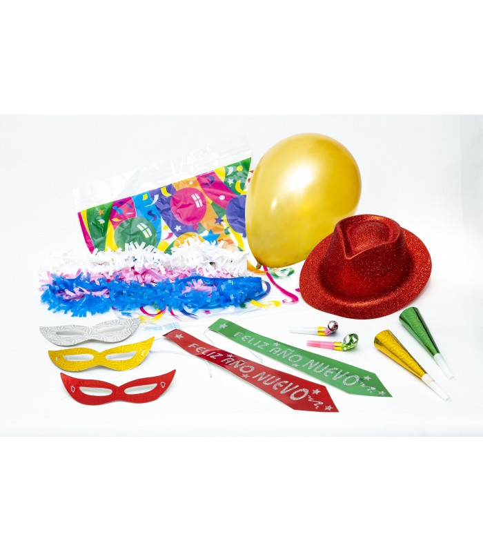 Bolsa de cotillón Sombrero y Corbata - www.bolsasdecotillon.com