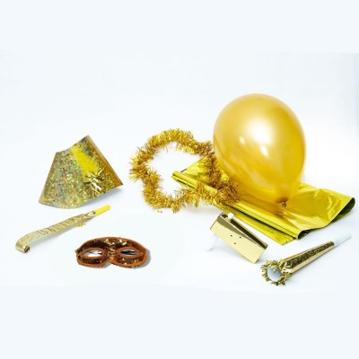 Bolsa de cotillón Veneciana Oro - www.bolsasdecotillon.com 2